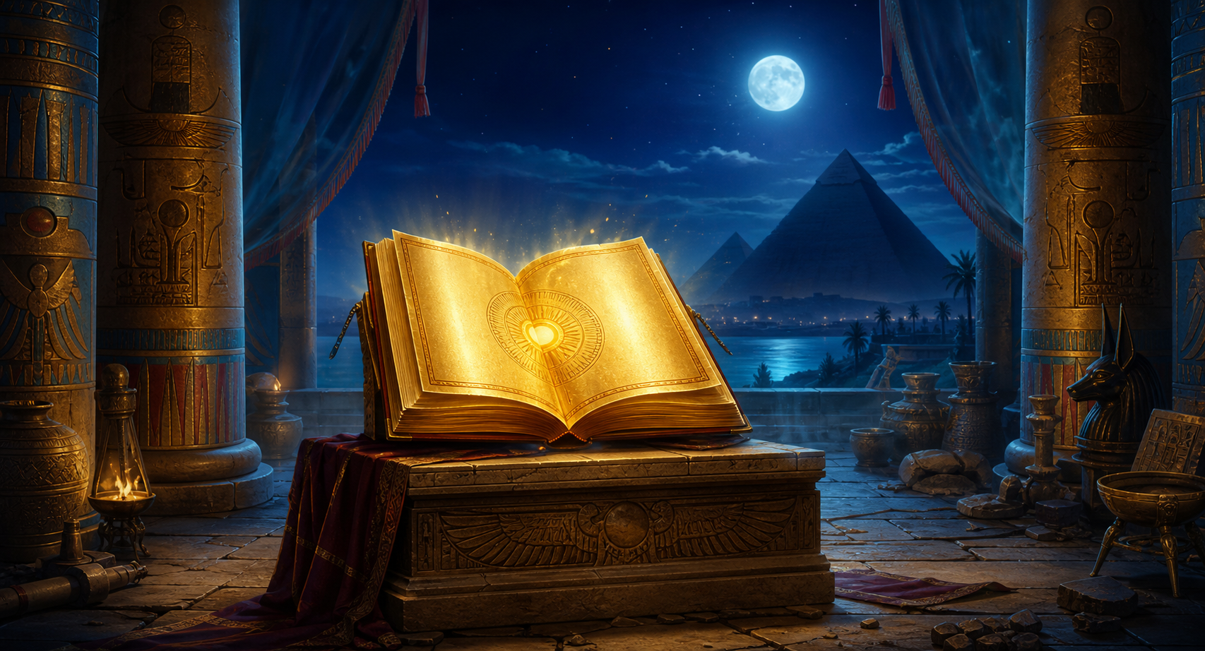 Eigene redaktionelle Illustration für den Book of Dead-Slot-Ratgeber